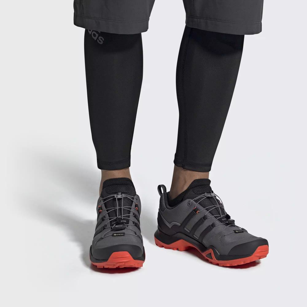 Adidas Terrex Swift R2 GTX Tenis De Seguridad Grises Para Hombre (MX-43273)